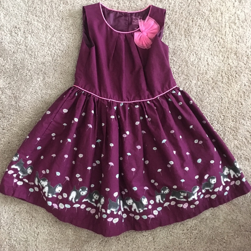 Shy Little Kitten Girls Dress